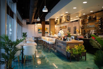 The dining room at Crasqui. Chef Soleil Ramirez’s Venezuelan restaurant has struggled with an increasing number of no-show reservations.