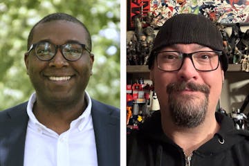 Ramsey County voters in District 3 will pick a new county commissioner Tuesday, Feb. 11. The contest is between Garrison McMurtrey, left, and Joshua B