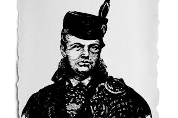Would a man with such a distinctive hat con you?