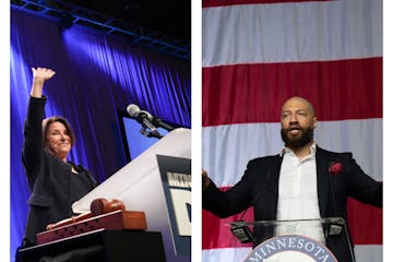 Democratic Sen. Amy Klobuchar and Republican Royce White received the endorsements of their respective parties this year.